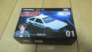 ★トミカプレミアム unlimited 01 頭文字Ｄ AE86 トレノ（藤原拓海）新品未開封