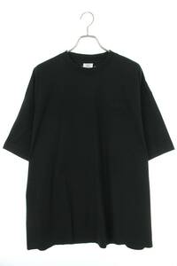 ヴェトモン VETEMENTS 24SS UE64TR500BB サイズ:M エンブロイダリートーナルロゴTシャツ 新古品 SB01