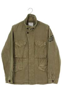 ビズビム VISVIM 15SS 0115105013021 ACHSE JACKET サイズ:3 ミリタリーコットンジャケット 中古 BS99