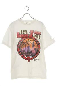 ヴィンテージ VINTAGE 1998 NBA CHICAGO BULLS/ブルズ サイズ:L 3-peatプリントTシャツ 中古 BS99