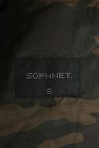 ソフネット SOPHNET SOPH-145107 サイズ:S 2レイヤーウールマウンテンパーカーコート 中古 BS99_画像3