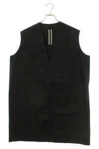 リックオウエンス Rick Owens 18SS RU18S5173-TE サイズ:46 Vネックベスト 中古 BS99