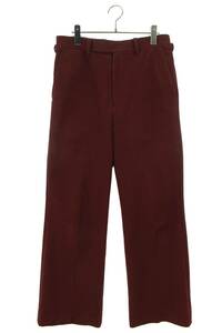 トーガビリリース TOGA VIRILIS 23AW TV32-FF313 DOUBLEFACE PANTS サイズ:46 メタルベルトダブルフェイスロングパンツ 中古 BS99