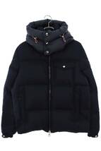 モンクレール MONCLER BRAZEAU サイズ:2 ナイロンフーデッドウールダウンジャケット 中古 OM10_画像1