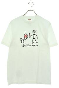 シュプリーム SUPREME 18SS Spitfire Cat Tee サイズ:S スピットファイヤーキャットプリントTシャツ 中古 BS99