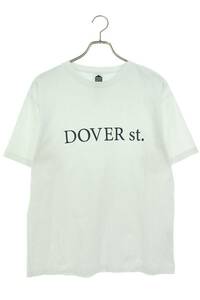 ドーバー DOVER フラグメントデザイン FRAGMENT x DSML サイズ:L ロゴプリントTシャツ 中古 BS99