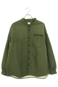 ビズビム VISVIM 0123205011016 QUILTED PALMER SHIRT L/S サイズ:4 キルティング長袖シャツ 中古 BS99