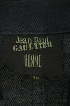 ジャンポールゴルチェオム Jean Paul GAULTIER HOMME BS.0253 サイズ:48 デニム3Bロングジャケット 中古 BS99_画像3