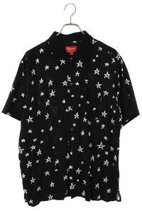 シュプリーム SUPREME Devil Rayon Shirt サイズ:L デビルスターレーヨン半袖シャツ 中古 BS99