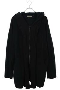 ヨウジヤマモトプールオム YOHJI YAMAMOTO POUR HOMME HN-T71-881 サイズ:3 ジップアップロングカーディガン 中古 BS99