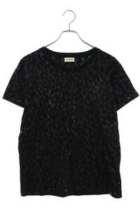 サンローランパリ SAINT LAURENT PARIS 14SS 343388 Y2EE1 サイズ:XS ベイビーキャット総柄Tシャツ 中古 BS99