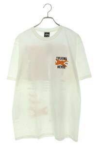 ステューシー STUSSY 23AW REMAIN IN LIGHT TEE サイズ:L ×トーキングヘッズ バックプリントTシャツ 中古 BS55