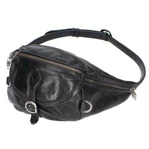 クロムハーツ Chrome Hearts #1 SNAT PACK/スナットパック ダガージップガンスリンガーベルトレザーバッグ 中古 SJ02