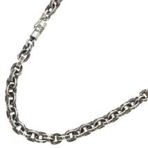 クロムハーツ Chrome Hearts PAPER CHAIN 18/ペーパーチェーン18inch サイズ:18inch シルバーネックレス 中古 SS13_画像1