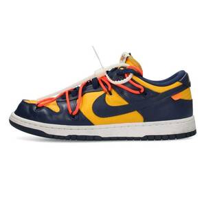 ナイキ オフホワイト NIKE OFF-WHITE DUNK LOW CT0856-700 サイズ:27cm ダンクロースニーカー 中古 BS99