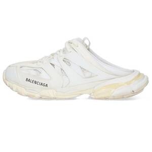 バレンシアガ BALENCIAGA 653814 TRACK MULE サイズ:40 トラックミュールサンダル 中古 BS99