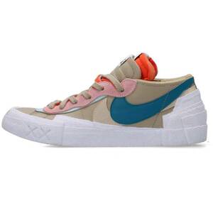 ナイキ NIKE KAWS BLAZER LOW REED DM7901-200 サイズ:26.5cm カウズブレザーロースニーカー 中古 BS99