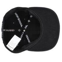 クロムハーツ Chrome Hearts BASEBALL TRUCKER/ベースボールトラッカー ロゴ刺繍ベースボール帽子 中古 SJ02_画像3