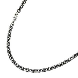 クロムハーツ Chrome Hearts PAPER CHAIN 18/ペーパーチェーン18inch サイズ:18inch シルバーネックレス 中古 NO05