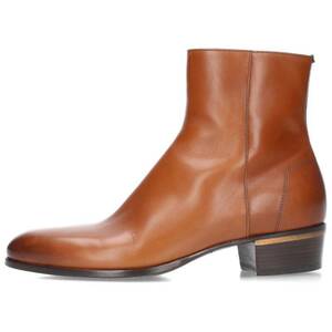  Dunhill dunhill DU18F1507F6 size :40 side Zip leather boots used BS99