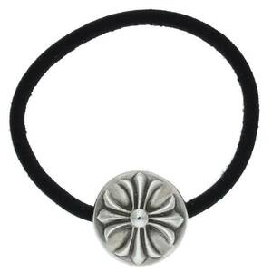  Chrome Hearts Chrome Hearts HAIRBAND/ Cross мяч кнопка резинка для волос серебряный Conti . б/у GZ11