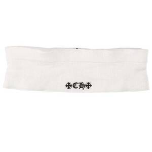 クロムハーツ Chrome Hearts サイズ:25cm CH刺繍ヘアバンド 中古 SS13