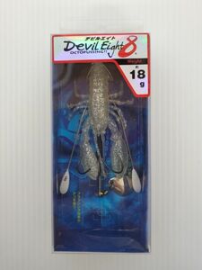 SE2623-0126-125 【未開封】 ワンナック Devil Eight 8 OCTOPUSSING デビルエイトクロー 18ｇ クリアシルバーラメ タコ仕掛