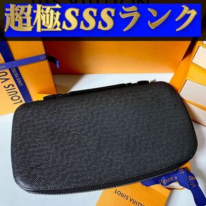 849【超極ＳＳＳランク】★ルイヴィトン★ジップ 長財布 バッグ アトール トラベルケース タイガ★正規品★