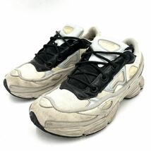 J@ 17年製 '洗礼されたデザイン' adidas アディダス × RAF SIMONS ラフシモンズ RS OZWEEGO III ローカット スニーカー 27.5cm 靴 B22537_画像1