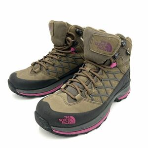 I @ アウトドア '履き心地抜群' THE NORTH FACE ノースフェイス GORE-TEX ゴアテックス HIGH CUT トレッキングシューズ 22.5cm レディース 