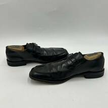 F @ 日本製 '履き心地抜群' REGAL リーガル 本革 LEATHER モンクストラップ ビジネスシューズ 革靴 ドレスシューズ 26cm 紳士靴 BLACK _画像4