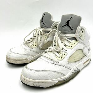 B @ 15年製 '洗礼されたデザイン' NIKE ナイキ AIR JORDAN 5 RETRO エアジョーダン HIGH CUT スニーカー 27.5cm 靴 シューズ 136027-130