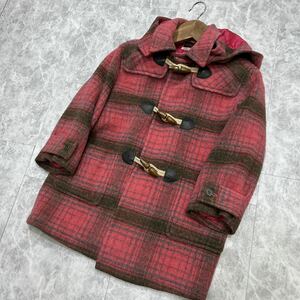 BB @ 洗礼されたデザイン '着心地抜群' Paul Smith ポールスミス WOOL混 トグル付き ダッフルコート 120cm キッズ youth アウター 古着 