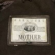 UU ▼ 洗練されたデザイン!! '着心地抜群' HARAJUKU MOTHER ハラジュク マザー ライナー ラムスキン 羊革 size:L アウター 紳士服 BROWN_画像7