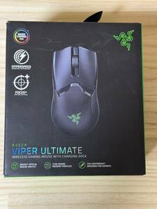 新品未使用Razer ゲーミングマウス Viper ULTIMATE ブラック ワイヤレス 充電ドック付属