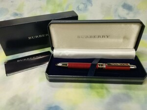 g_t Q368 バーバリー BURBERRY ボールペン2色＋シャープペン 箱入り 【現状品】