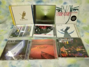 g_t R191 ★CD★ CHAGE＆ASUKA/チャゲ＆飛鳥 9点まとめて 「STANDING OVATION」「PRIDE」「SEE YA」「TREE」「GUYS」他 【現状品】