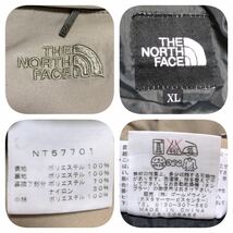 9987《THE NORTH FACE ノースフェイス》ロゴ刺繍 中綿入 インシュレーテッド パンツ ベージュ XL_画像8