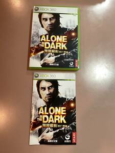 国内本体起動確認済 Xbox360★アローンインザダーク 海外版★used☆Alone in the dark☆