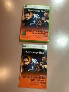 国内本体起動確認済 Xbox360★ザ・オレンジボックス 海外版★used☆The Orange Box☆