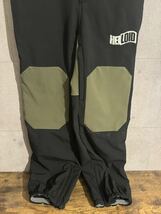 HELLOID SOFTSHELL BIB PANTS OLIVE Mサイズ オリーブ ソフトシェル ビブ_画像3