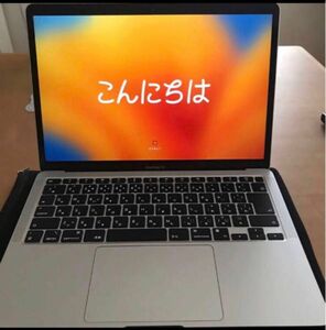 パソコンマック【美品】MacBook Air 2020 M1 8GB 256GB シルバー Apple アップル