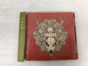 米津玄師 YANKEE 初回限定盤 DVD付 [CD]　帯付 ※ケース擦れあり 中古品 syjcd070406