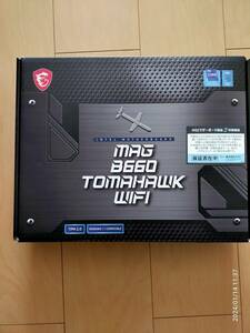 MSI MAG B660 TOMAHAWK WIFI マザーボード ATX 12世代CPU　(訳あり）ジャンク扱い