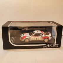 HPI・ racing 1/43「TOYOTA CELICA Turbo 4WD (#1) 1992 Tour de Corse」 トヨタ セリカ ターボ 四駆 新品未使用 10_画像1