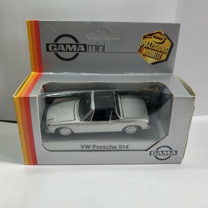 GAMA 1/43『 VW - PORSCHE 914 』グレー ドイツ製 新品未使用 52