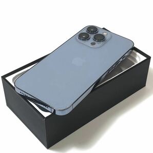 【ジャンク品】Apple｜iPhone 13 Pro 256GB｜SIMフリー｜最大バッテリー容量85%｜シエラブルー｜動作確認済｜速達発送可の画像1