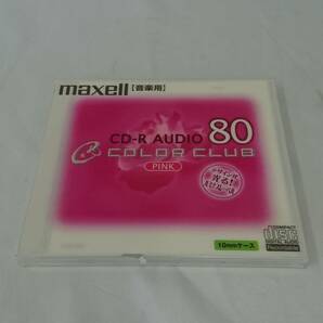 CD-R AUDIO 日立マクセル 音楽用CD-R COLOR CLUB 80 録音用 日本の画像1