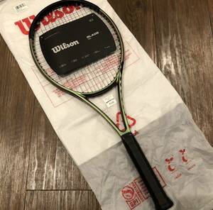 新品同様 Wilson BLADE 100 V8.0 16×19 G2 国内正規品 ブレード ウィルソン アルパワーラフ：48/45P テニスラケット