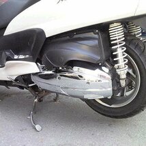 ヤマハ グランドマジェスティ 250 SG15J クローム メッキ ミッションカバー エンジンカバー サイドカバー 外装 バイク カスタム パーツ_画像4